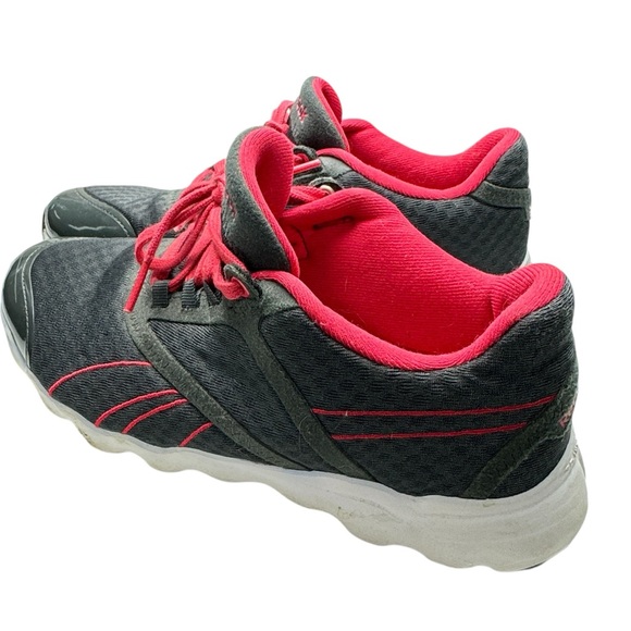 REEBOK CLASSIC 3D Ultralite Sneaker Womens Running Trainer Charcoal Gray Red 7.5 - Picture 4 of 8